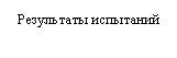 Скругленный прямоугольник: Результаты испытаний