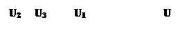 ϳ����: U2 U3 U1 U