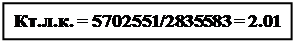 ϳ: ... = 5702551/2835583 = 2.01