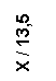 : X / 13,5