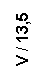 : V / 13,5