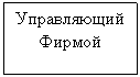 Подпись: Управляющий Фирмой
