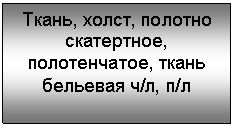Подпись: Ткань, холст, полотно скатертное, полотенчатое, ткань бельевая ч/л, п/л